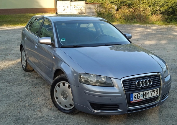 Audi A3 cena 19800 przebieg: 205000, rok produkcji 2005 z Stopnica małe 436
